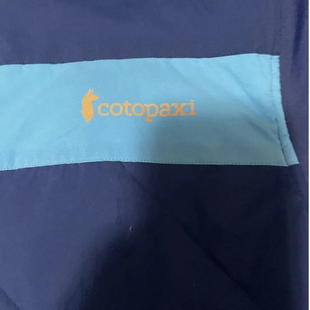 Cotopaxi Monte Quilted Hybrid Jacket Blue Full Zip Men’s Size Large